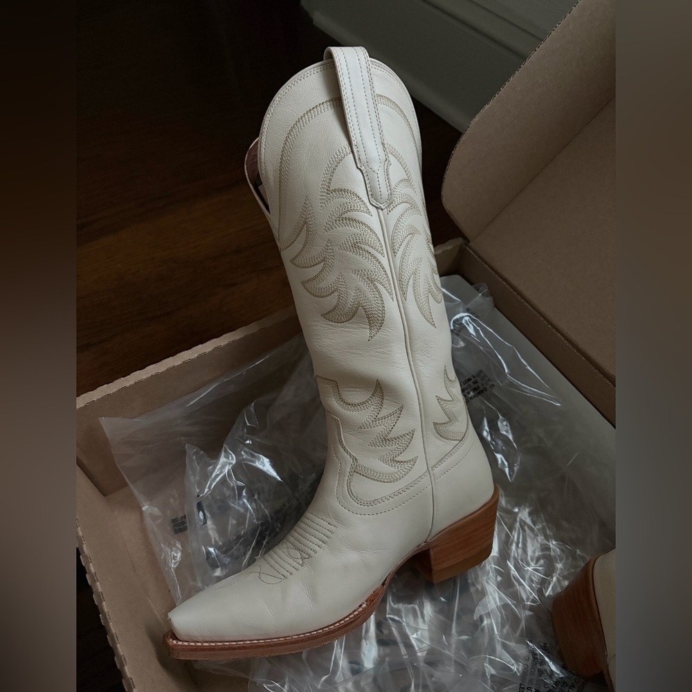 Tecovas Annie Boots - Bone - Picture 6 of 12